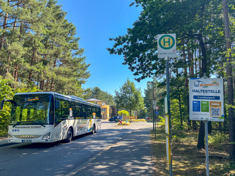 Urlaubershuttle zwischen Großkoschen, Niemtsch und Senftenberg, Foto: Julia Kussatz